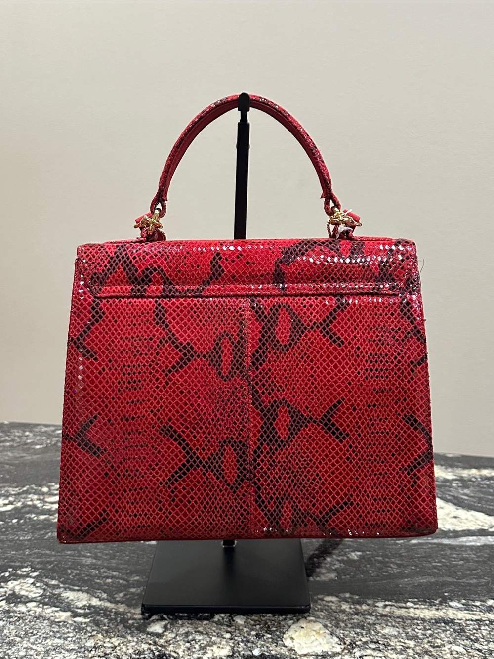 Valerie Stevens Snake Embossed Bag ❤️ - Picture 5 of 8